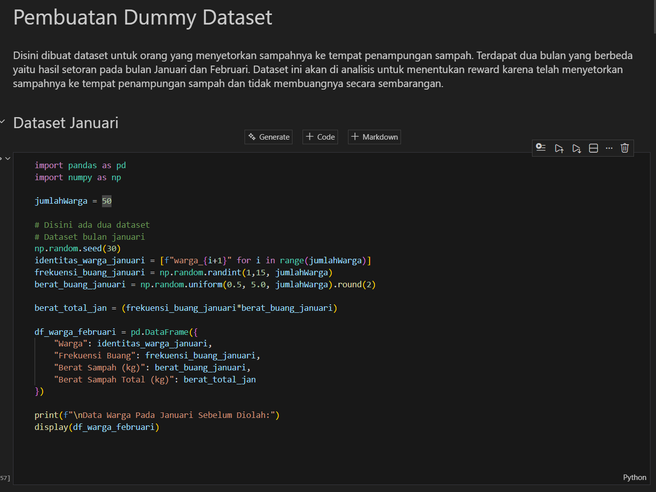 Dataset construction code for the K-Means project