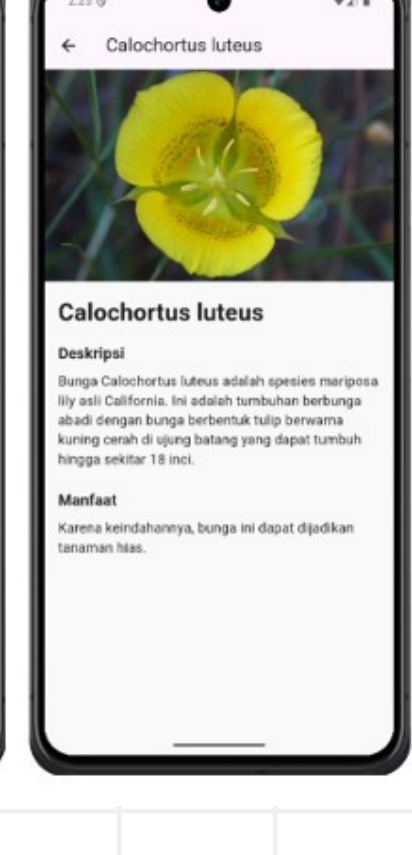 PANDAI saved plant collection and plant detail
